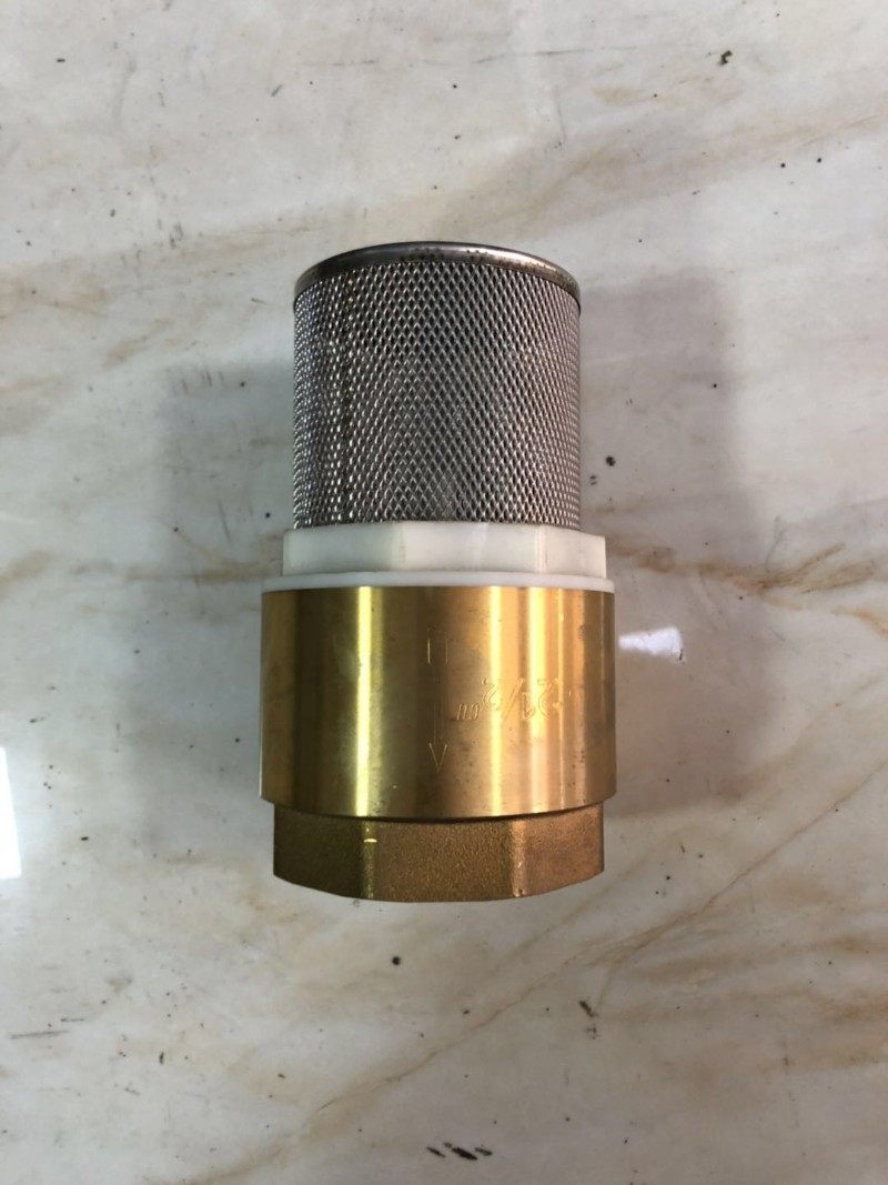 全铜底阀 水泵吸水底阀 不锈钢过滤网油泵底阀 全铜芯底阀DN15-50