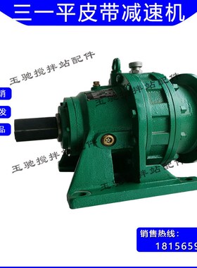三一平皮带减速机箱 搅拌站摆线针轮减速机江苏泰隆BWY27-17-11