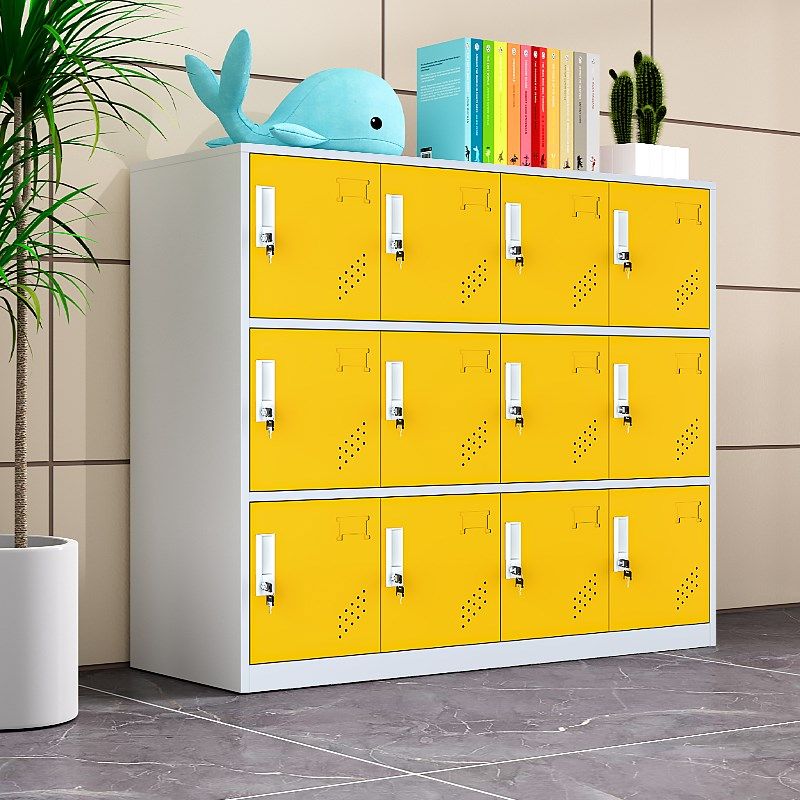 学生书包柜教室储物柜彩色铁皮更衣柜家用收纳柜幼儿园带锁存包柜,童鞋/婴儿鞋/亲子鞋,量脚器,淘宝优惠券,粉丝福利购,淘宝优惠卷