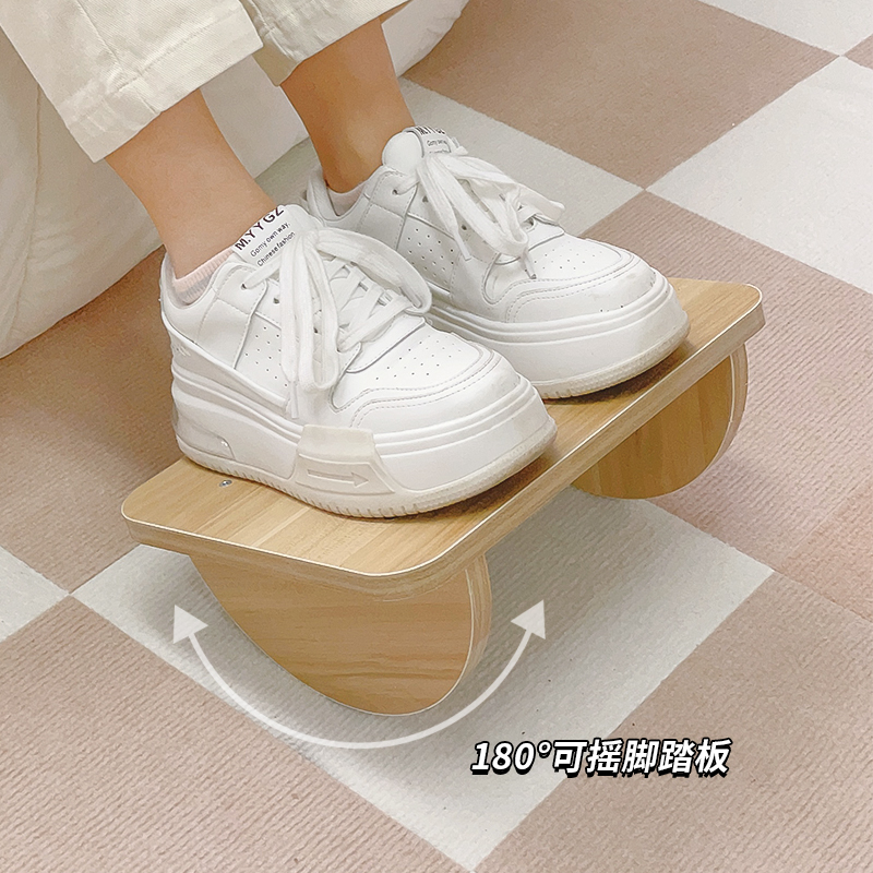 办公室脚垫脚踏板桌下脚蹬搁脚垫脚踩脚凳工位好物防翘二郎腿神器