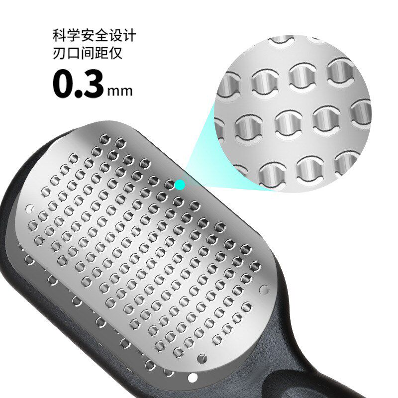 磨脚神器去死皮脚老茧厚皮磨皮不锈钢搓脚板刮脚底后跟修脚器工具