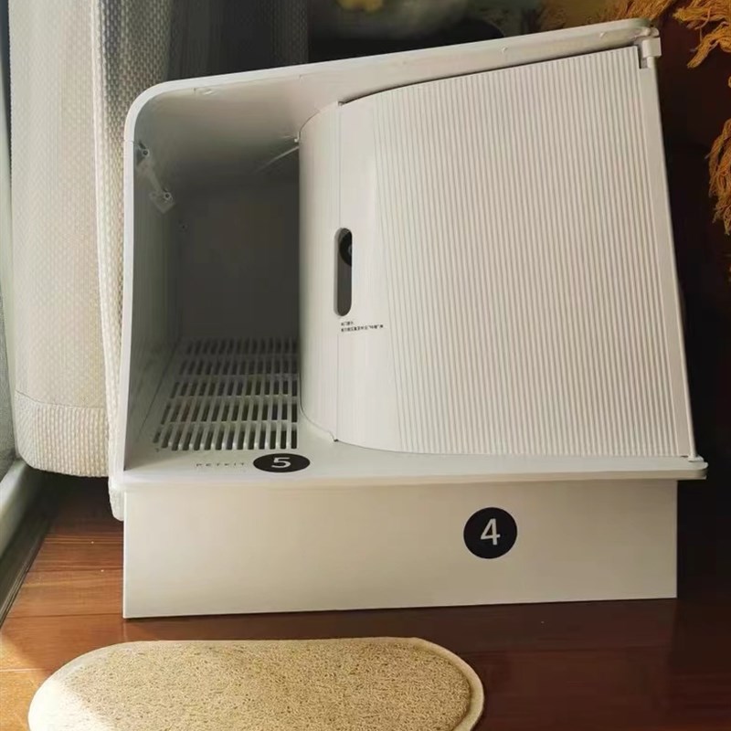 小佩全封闭猫砂盆除臭防外溅大号猫沙屎便盆别墅猫砂盆智能猫厕所