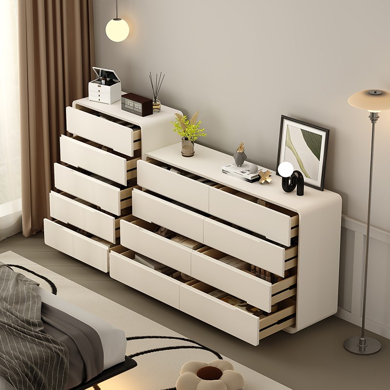 斗柜实木五斗柜卧室简约现代靠墙收纳柜收纳一体床尾柜抽屉柜立柜