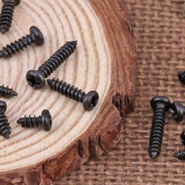 国标铁十字圆头盘头自攻螺丝黑色加硬/PA微型电子螺钉M1.6*3-16,五金/工具,螺钉,淘宝优惠券,粉丝福利购,淘宝优惠卷