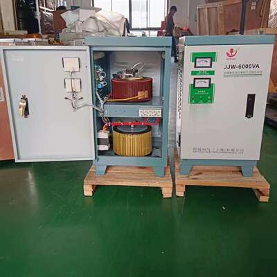 上海时冠单相稳压器净化JJW稳压380V大功率精密工业 无触点稳压器
