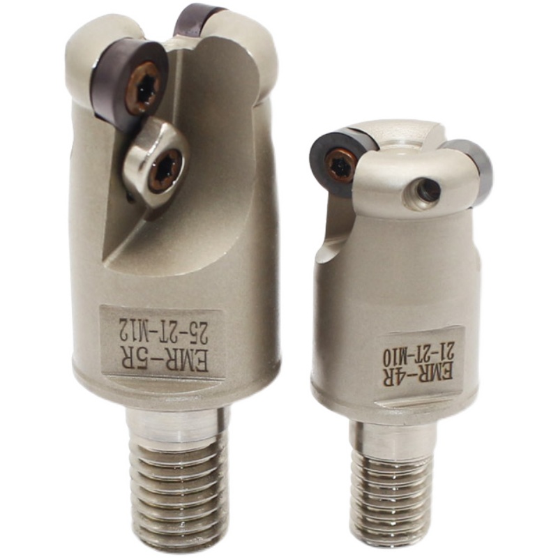 数控锁牙式圆鼻刀头 EMR5R6R内外螺纹铣刀头钨钢刀杆CNC刀具抗震