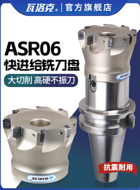 Valcock数控铣刀Epnw0603刀片厚刀头快速进给铣刀Asr06 50 63