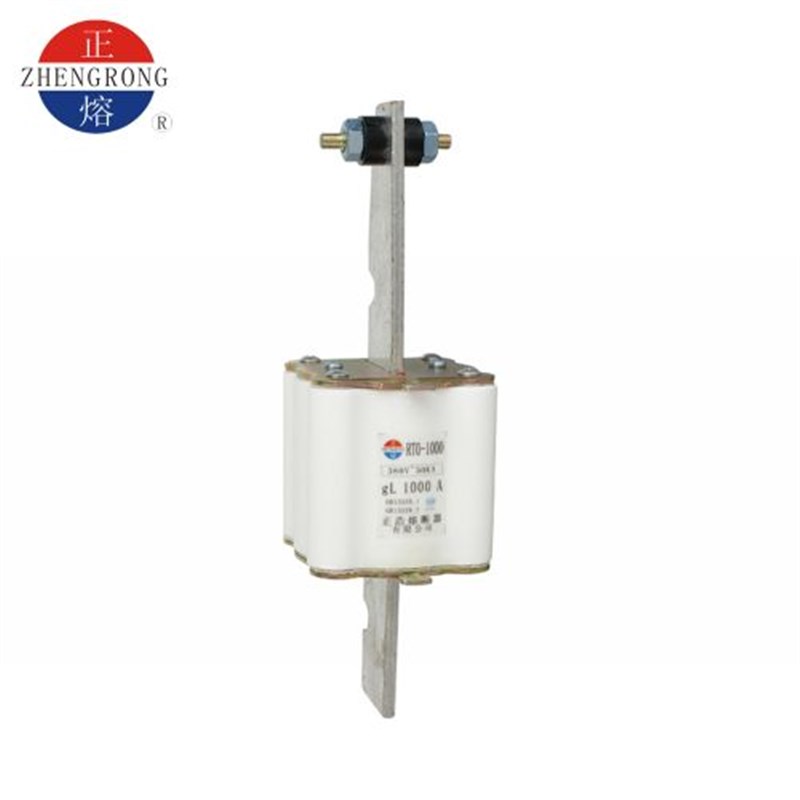 正浩熔断器RT0-1000A 陶瓷熔断器熔断体熔断芯底座型 RTO 800A