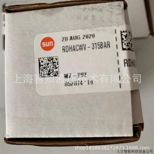 RDHA-CWV-315BAR SUN hydraulics 美国 太阳液压 RDHACWV3.适用