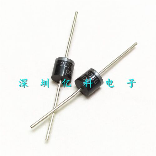 太阳能肖特基二极管 20SQ060 大电流20A/60V 大功率 直插R-6/P600