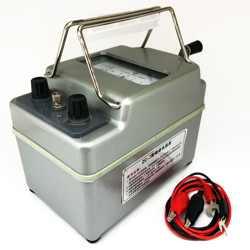 上海六厂ZC-7型梅格绝缘电阻表500V摇表1000V 2500V兆欧表正品
