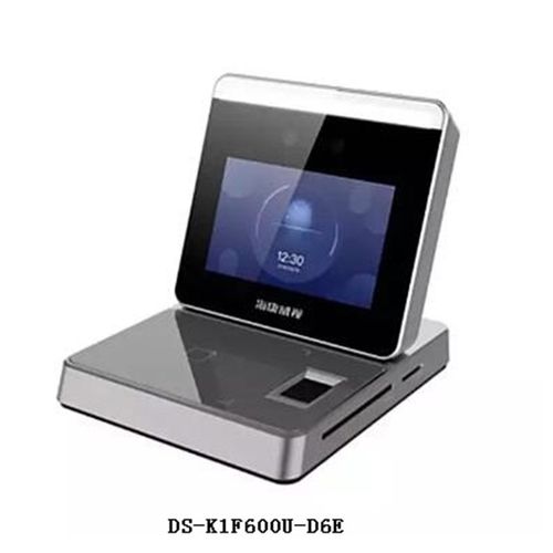 海康威视 DS-K1F600-D6E-I 3.97英寸触摸显示屏台式人证比对终端