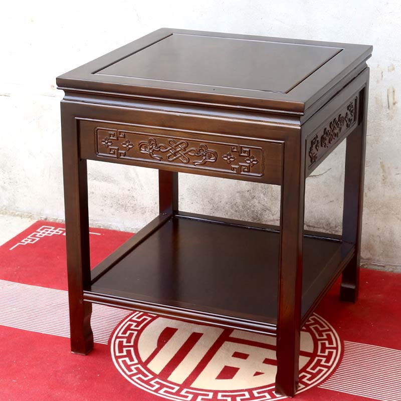 实木边几角几小茶几方桌小桌子角几客厅沙发中式简约阳台住宅家具