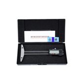 甄选爱测易精度电子数显细杆深度尺大量程小孔深度测量仪深度规表