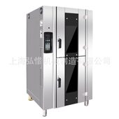 甄选商用智能热风烤鸭炉 304不锈钢旋转烤鸭箱自动热风烧鸭烧鹅炉