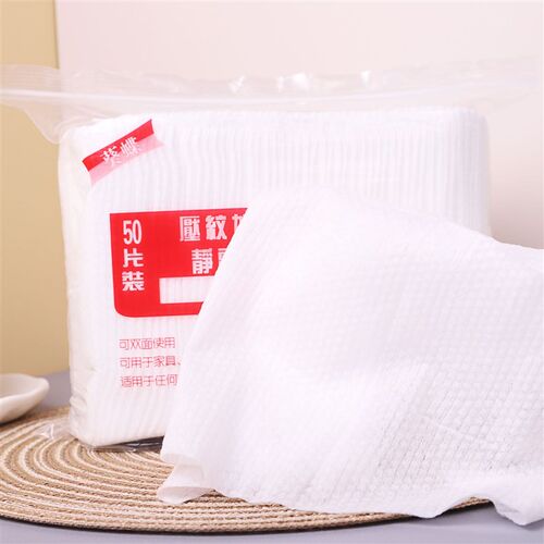 30*40cm 静电除尘布加大免洗F吸灰拖把纸吸毛头发瓷砖地板干