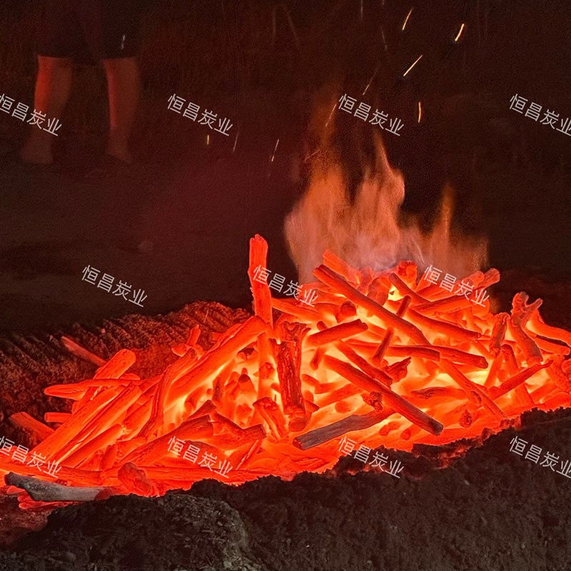 木炭钨钢备长炭一级炭烧s鸟烤肉室内无烟无明火高温除湿除甲醛异