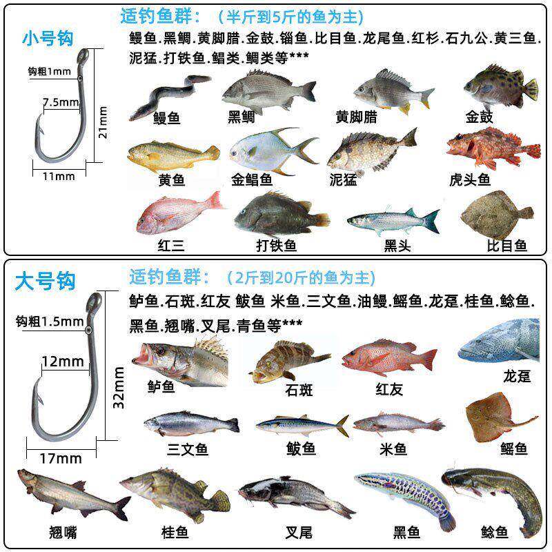 浮钓串钩线嘴鲈鱼钓w0sjZonv翘排钩海钓专用串钩钓石斑鱼鳗鱼不锈