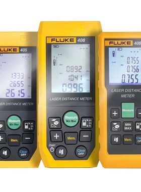 福禄克405/408/410/404E/406E/417激光测距仪50米100M红外量房仪