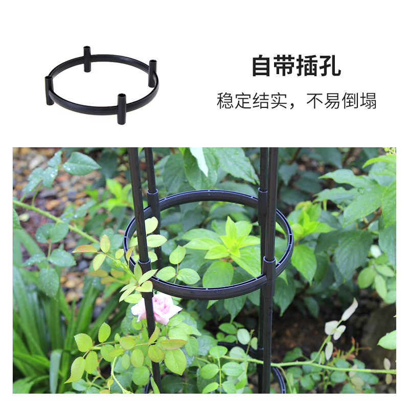 月季花架花园植物攀爬架户外风车茉莉葡萄架庭院阳台铁线莲爬藤架