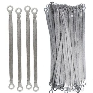 桥架接地线 跨接线桥架连接线铜包铝镀锡2.5/4/6平方铜编织带导电