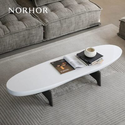 原装进口北欧表情NORHOR丹妮卡船型茶几/美国宾纳乡村实木黑白Z/m