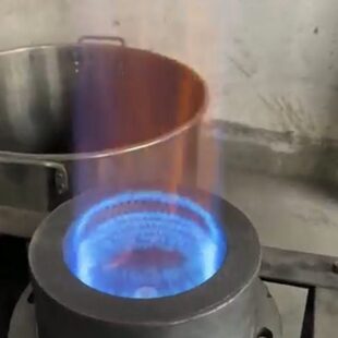 饭店食堂特大锅灶熄火保护节能静音鼓风炉头炉芯铸铁炉头灶芯