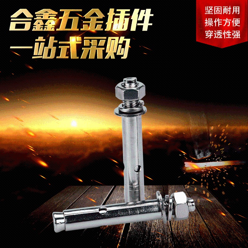 膨胀螺丝304不锈钢爆炸螺丝拉爆膨涨螺栓地脚M6M8M10M12内膨胀