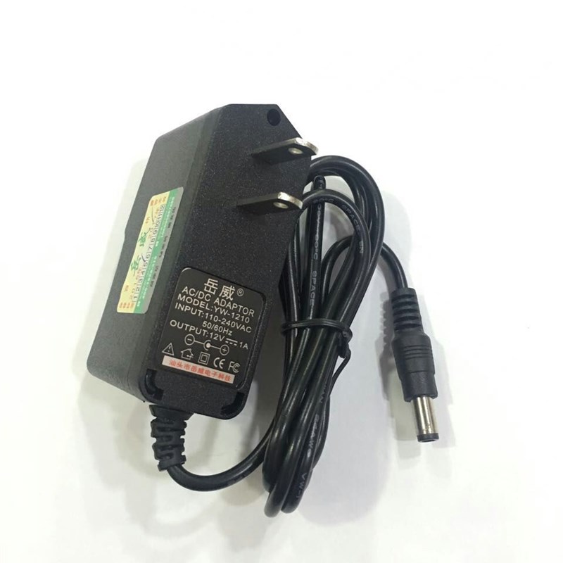 岳威12V1A电源适配器适用TL-WDR3320双频无线路由器电源充电器