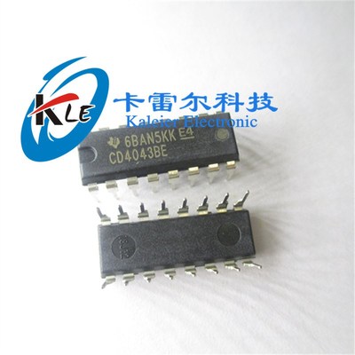 全新原装正品 CD4043BE CD4043 直插 DIP-16 逻辑 - 锁存器