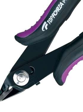 拓伏锐PC-1001S进口斜嘴钳防弹跳精密薄刃斜口钳子专业剪钳电子钳