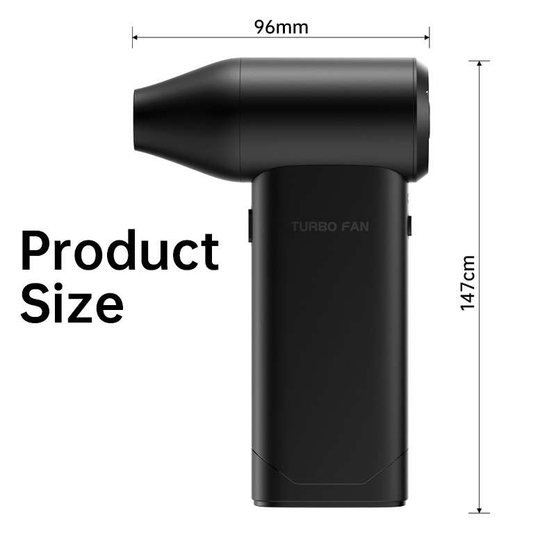 跨境暴力户外手持小风扇X5迷你大风力吹风机野营高速涡轮手持风扇