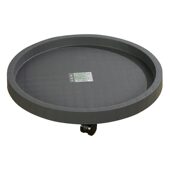 甄选移动花盆托盘万向轮特大号花盆底座接水盘塑料加厚圆形滑轮托