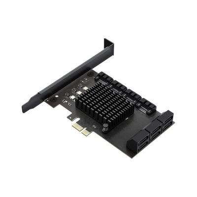 甄选PCI-E转SATA3.0扩展卡台式机服务器智能休眠速传输6Gbps转接