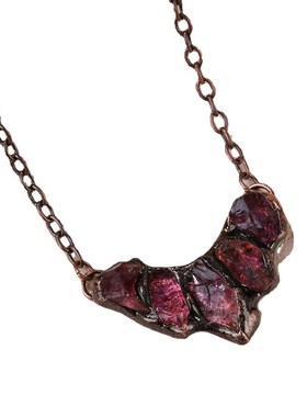 跨境复古风天然紫晶黄晶原石不定形个性舞L会民族朋克微笑吊坠项