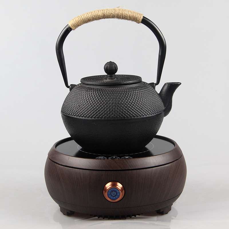 日式手工铸铁茶壶含滤网 烧水泡茶电陶炉煮茶器 茶具套装厂家