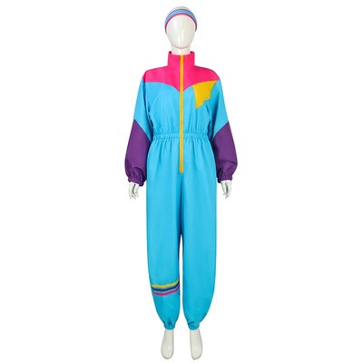 万圣节服装复古70年代80s服装 D欧美迪斯科嬉皮士舞会表演演出服