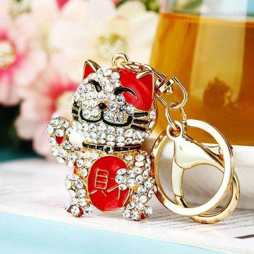招财小元宝汽车钥匙扣女网红高颜值包挂件M金属钥匙链圈礼品