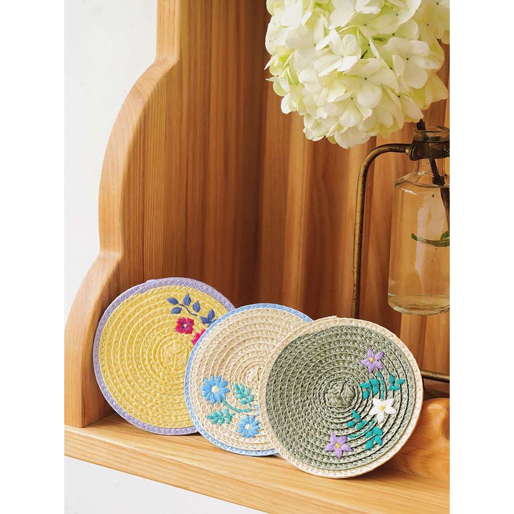 BISQUE/Spring&Summe形系列圆形杯垫