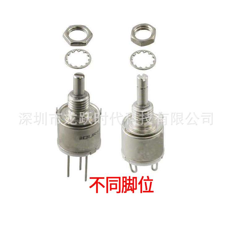 BOURNS邦士3862C-282-103AL单圈旋转精密电位器功率1W可调电阻10K