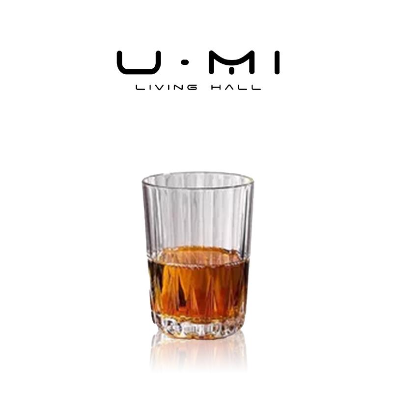 U Mi LIVING·直身 | 杯具透明玻璃泡茶水杯耐热咖啡杯威士忌酒杯