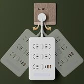 10a转16a热水器空调专用16安转换器插座插头插排插板带扩展器立式