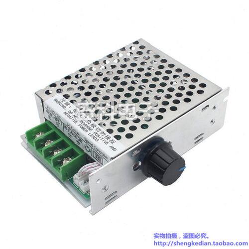 30A大功率直流有刷电机调速器 12V24V48V60V控制器795 金属壳PLC