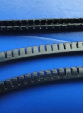 齿形保护套 护边 包角料KG-020出线圈自由护线套2mm 保护带黑色