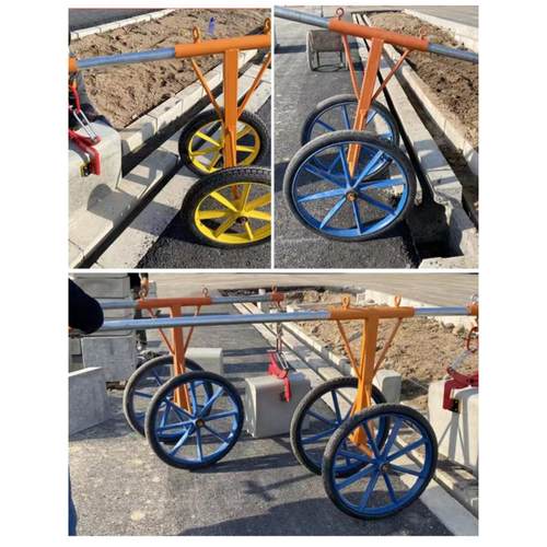 路沿石路牙石夹子路缘石夹石材夹具路边石路侧石搬运安装工具推车