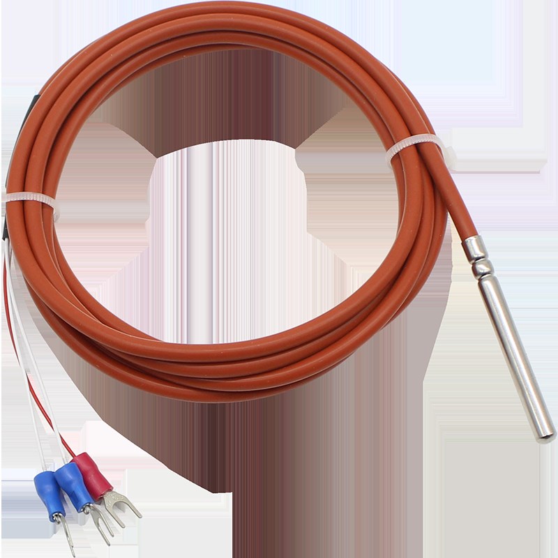 WZPK-010铠装热电阻芯 pt100热电阻传感器 装V配式热电阻测温芯