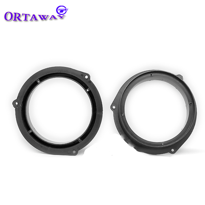 奥迪A6L C7 A4 Q5理想ONE后门6.5寸低音喇叭无损改装底座支架垫圈