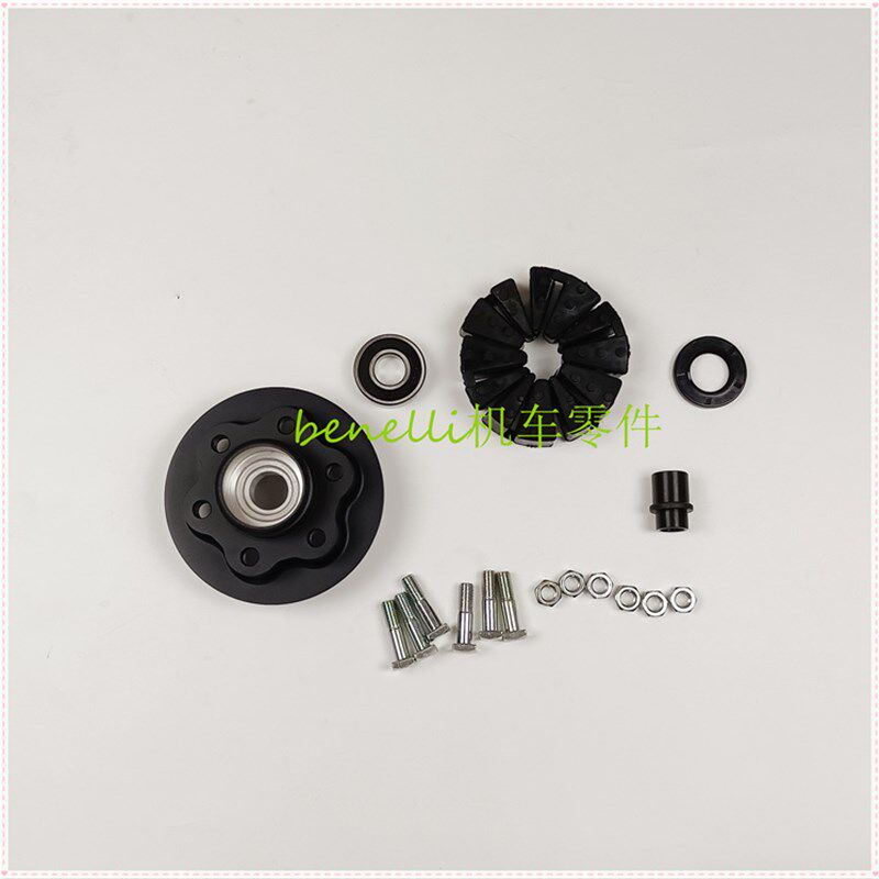 适用小金鹏BJ250-18/TRK251幼狮250链轮毂后轮缓冲块链轮轴承螺丝