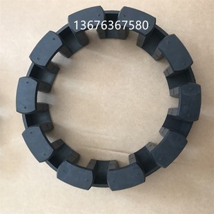 RINGFEDER 370 TNM MEX 10黑色弹性体缓冲胶圈 NOR TSCHAN联轴器