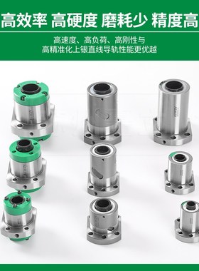 台湾HIWIN上银滚珠丝杆FSI DFSH FSC原装机床丝杠螺母研磨R162032